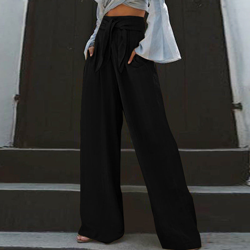 Retro Artistic Loose Plus Size Casual Pants
