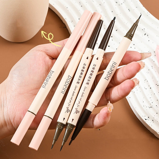 Double-headed Glue Pen Long-lasting Liquid Eyeliner Silky Easy To Use Eye Shadow Pen