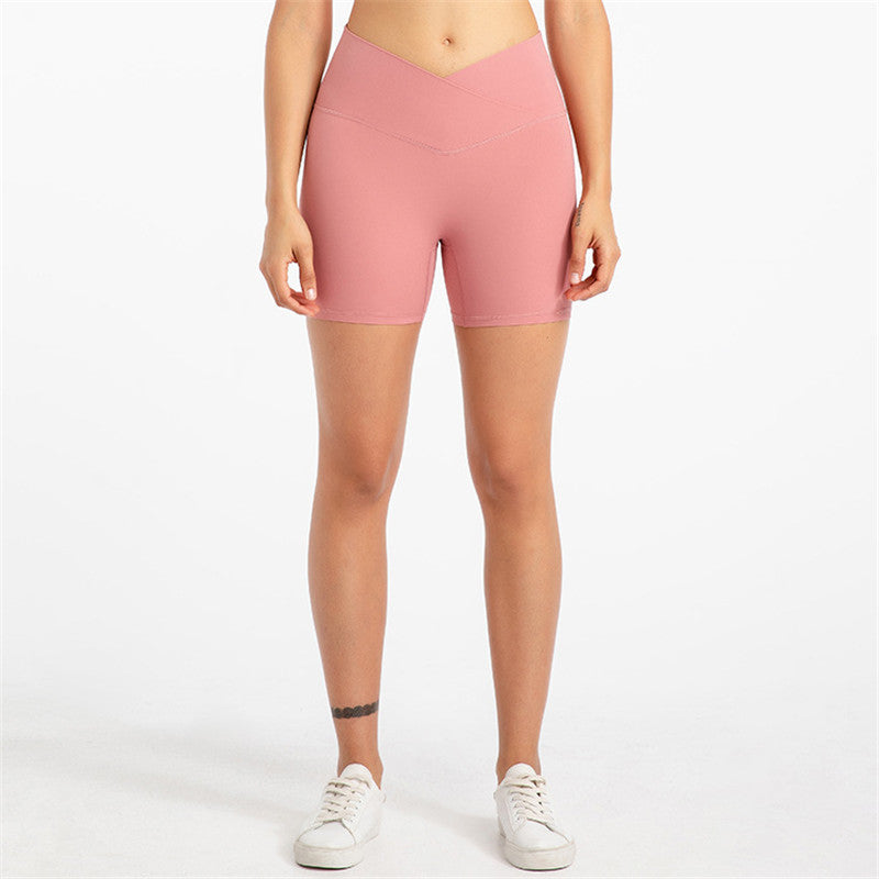 New Yoga Women's Outer Wear Running Tight Shorts