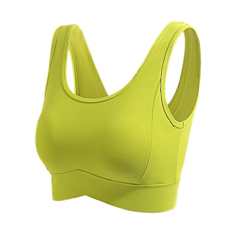 High-intensity Shockproof Running Fitness Bra Pilates Yoga Vest