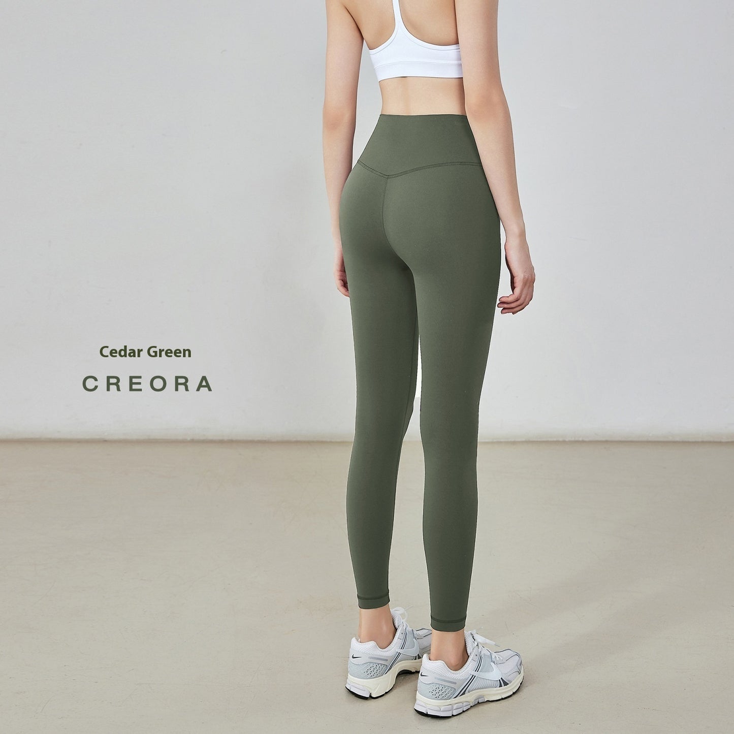 High Waist Hip Lift Anti-curling Tight Sports Pants