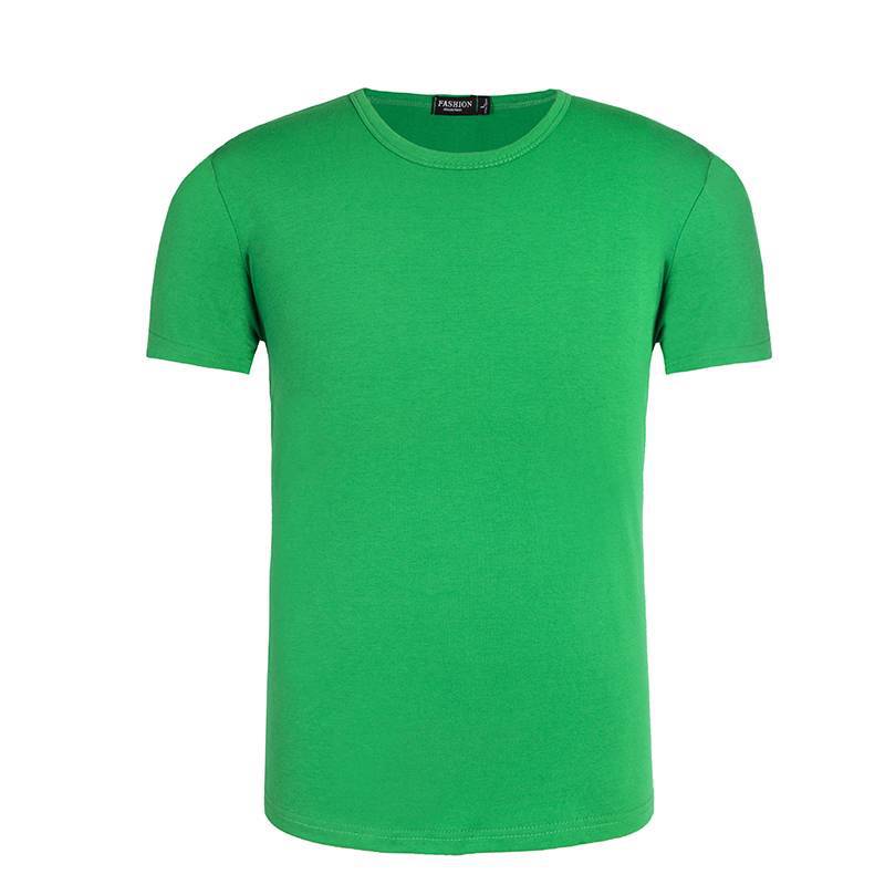 Modal Heat Transfer Hand Painted Crew Neck T-Shirt