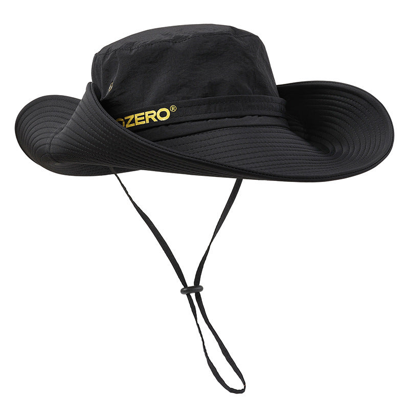 Outdoor Sun Protection Fishing Hat For Men And Women With Wide Brim In Summer
