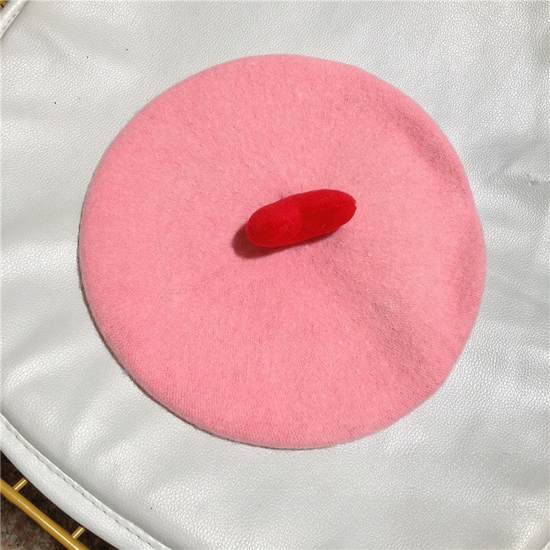 Wool Painter Japanese INS Same Love Parent-child Beret