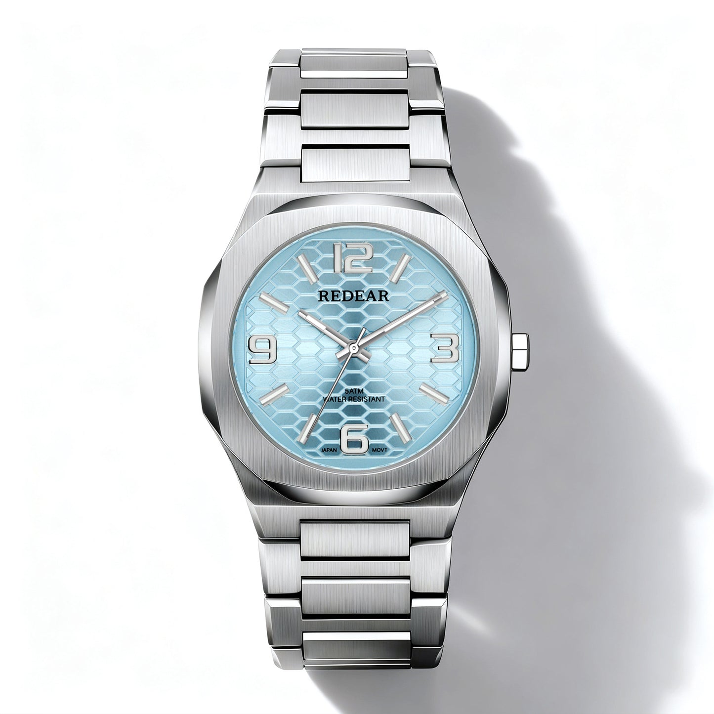 Mens Watch With Japanese Movement Non-mechanical Water-resistant