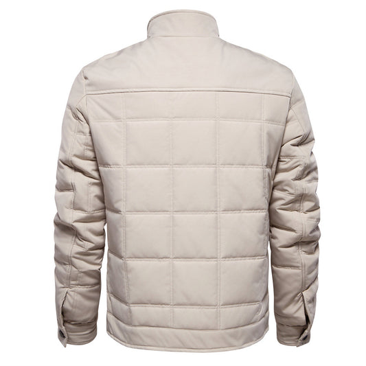 Autumn And Winter New Stand Collar Coat Men's Casual Fashionable Jacket