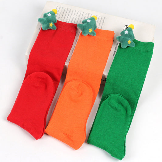 Children's Christmas Stockings Cute Plush Doll