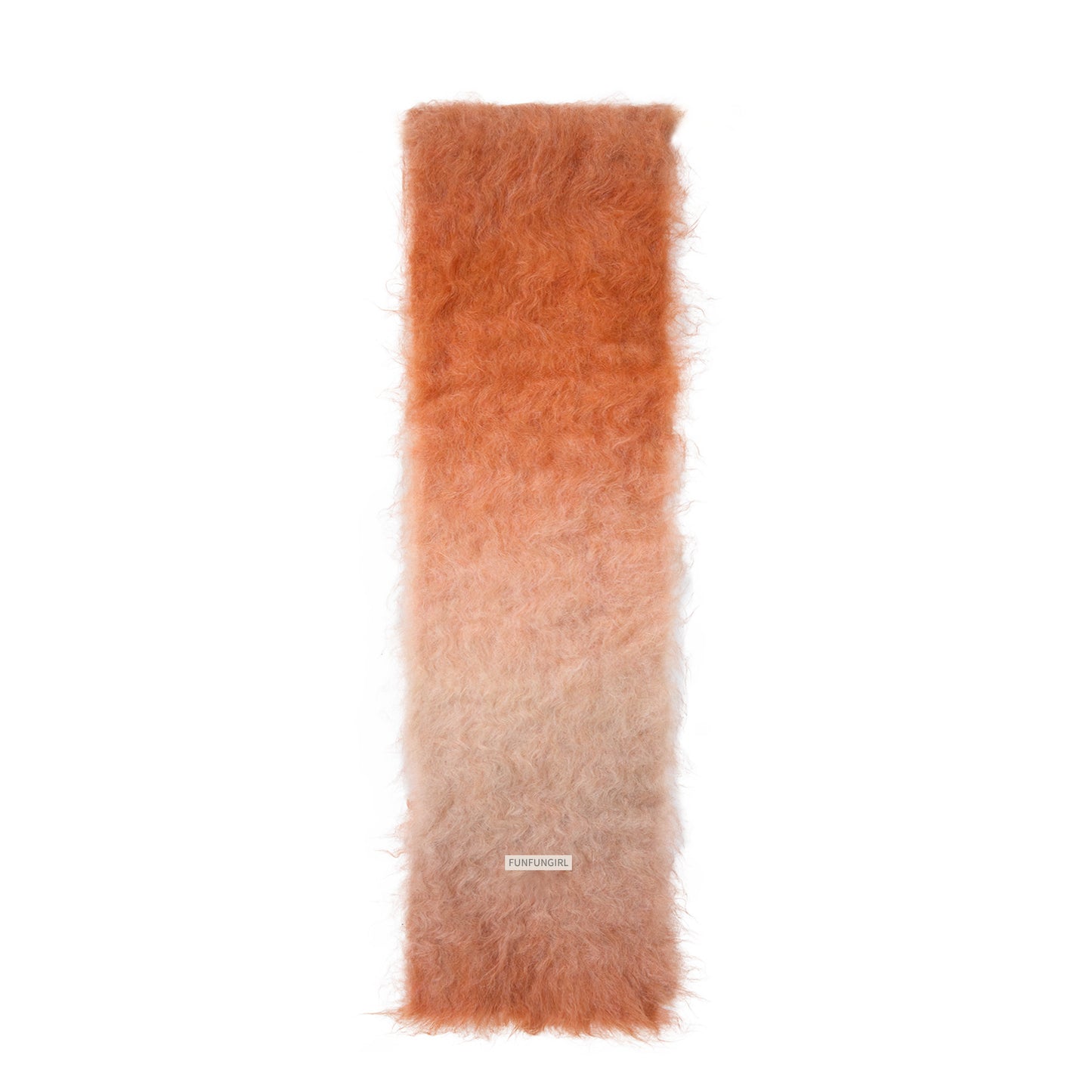 Fluffy Knitted Scarf Warm And Thick Scarf