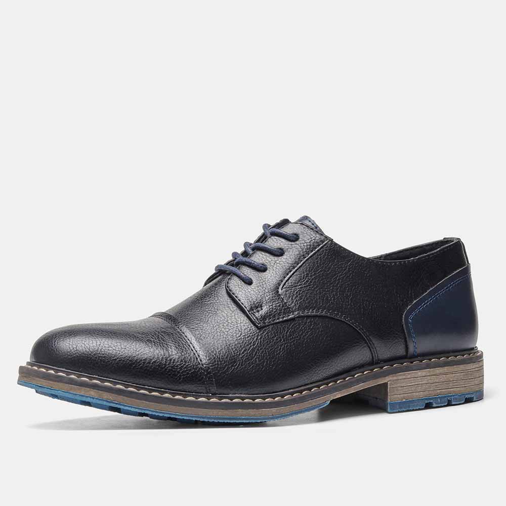 Men's Fashion Summer Retro Plus Size Leather Shoes