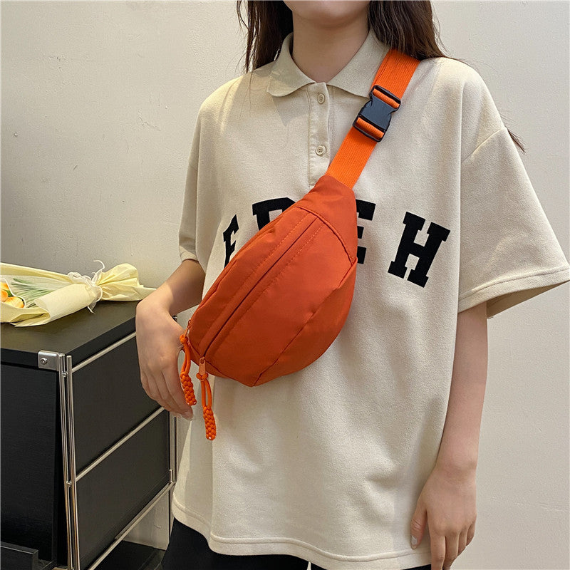 Casual Crossbody Sports Lightweight Leather Belt Bag