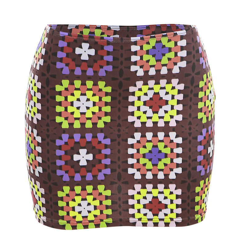 Women's Fashion Personality Casual Skirt