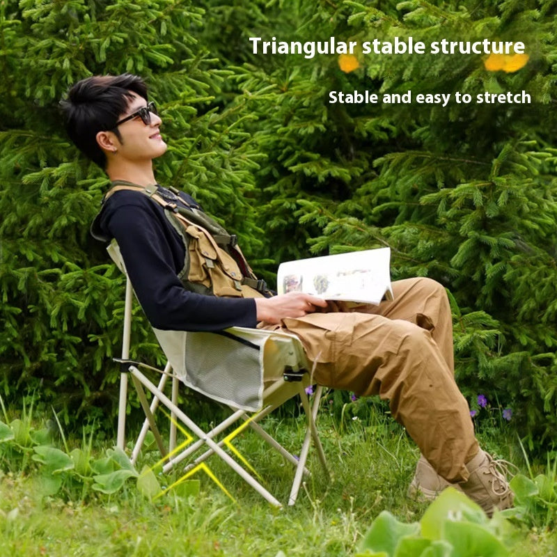 Outdoor Folding Chair Fishing Stool Leisure Armchair Art Sketching