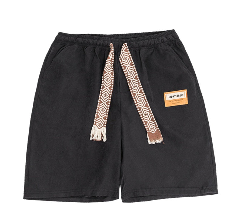 Summer Drawstring Couple American Sports Basketball Shorts