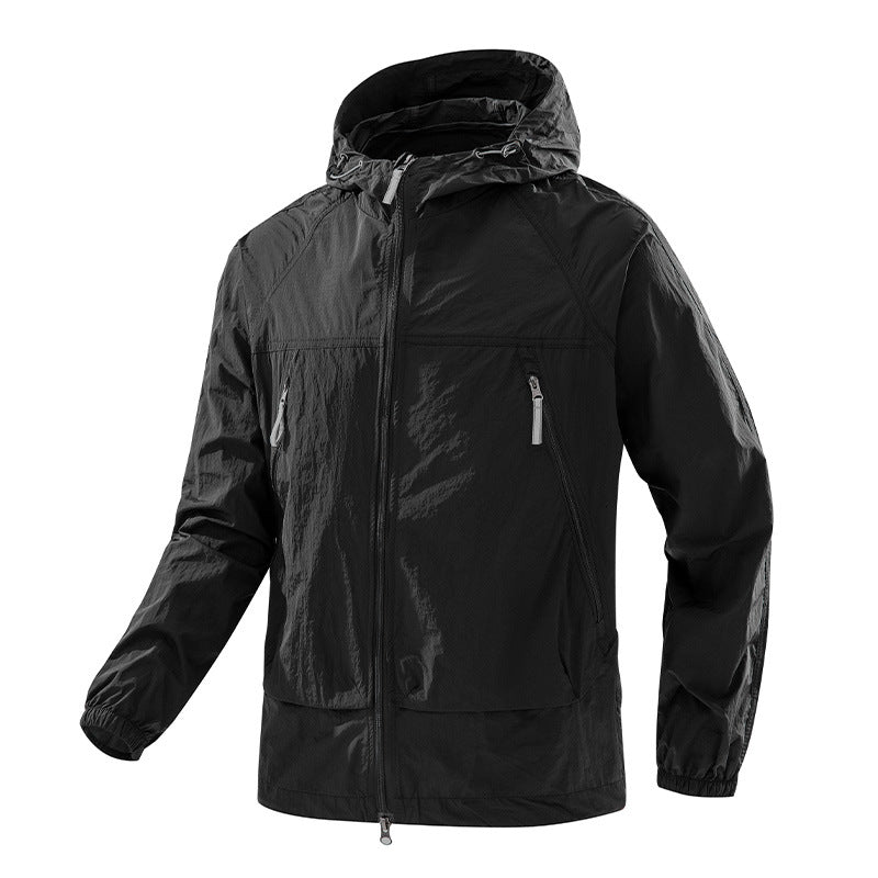 Thin Hood Sun Protection Clothing Outdoor Casual Sports Jacket