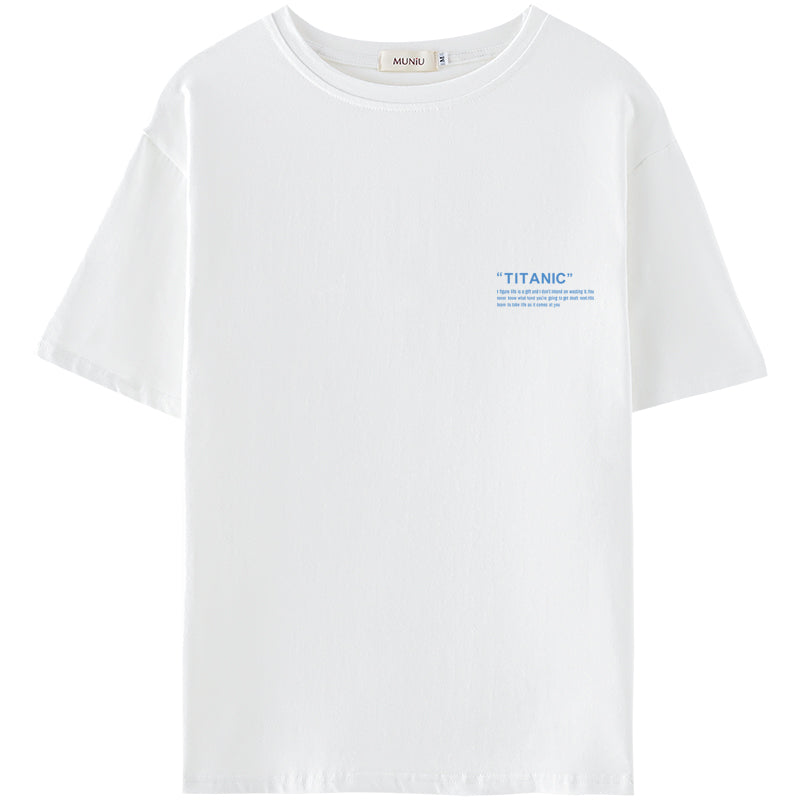 Women's Summer New Casual Cotton Printed T-shirt