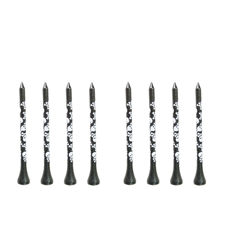 Golf Spike Black Skull Print Dowel Pin