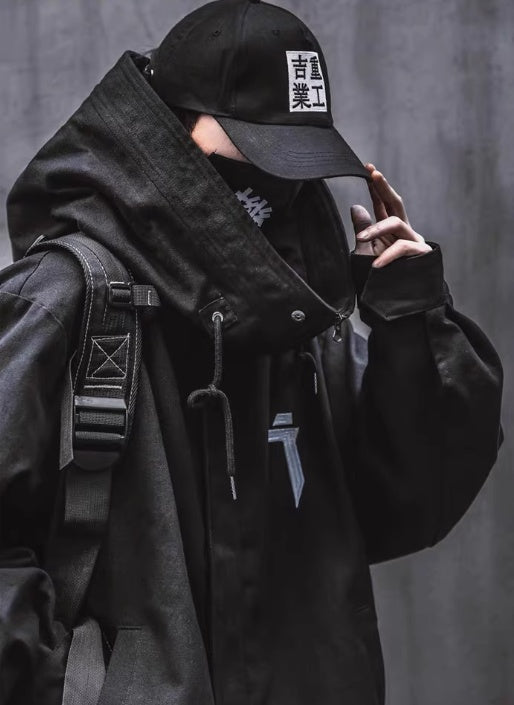 High Collar Japanese Jacket Tactics