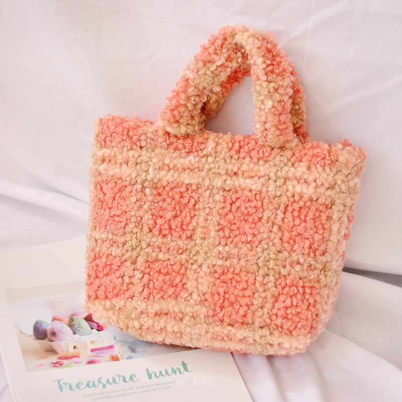 Girls Woven Messenger Handmade Bag Diy Material