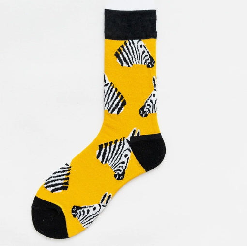 Socks Tube Socks Cartoon Athletic Socks