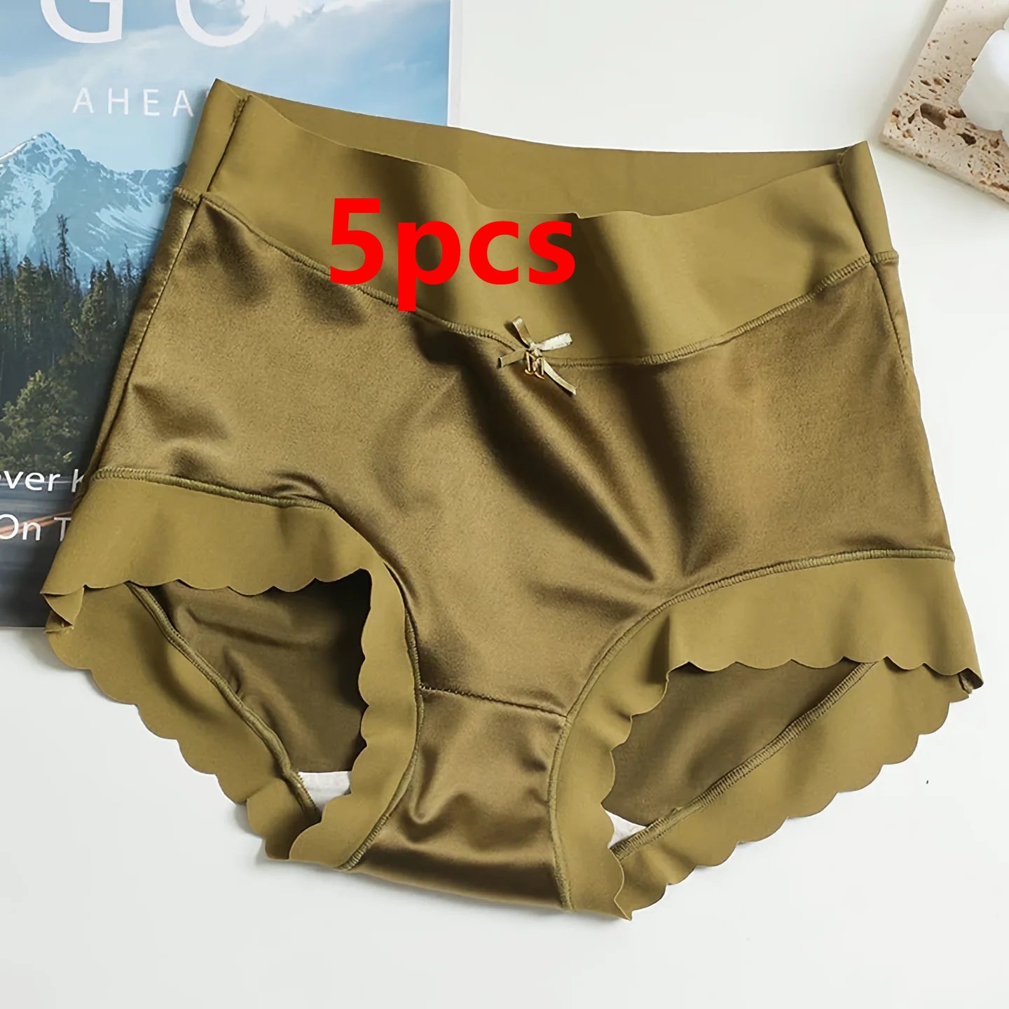 Women's Fashion Simple High Waist Belly Contracting Bum Lift Shorts