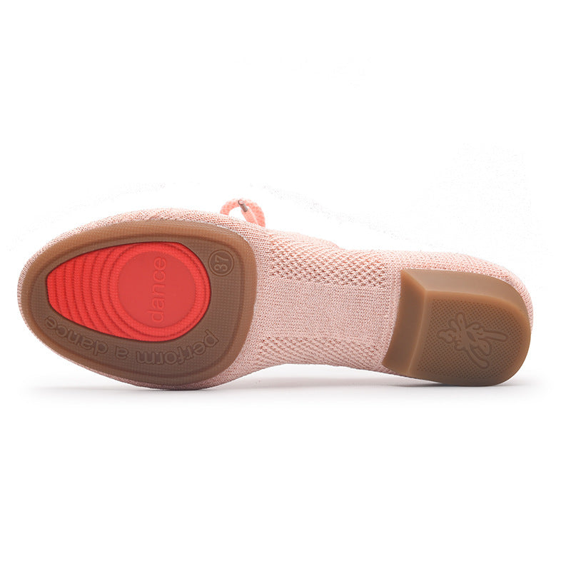 Flying Woven Lace-up Ballet Shoes Latin Women's Body Yoga Belt Pieces
