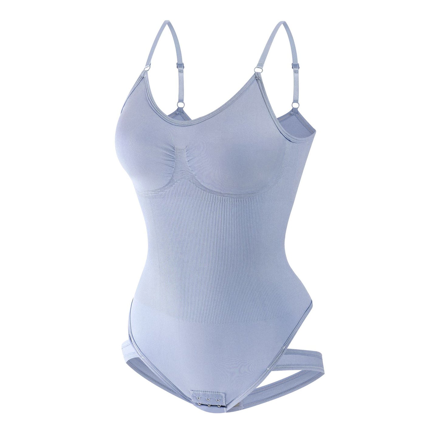 Kropsformende maveindsnævrende slynge-T-ryg-stor-størrelse-hoftehævende-jumpsuit