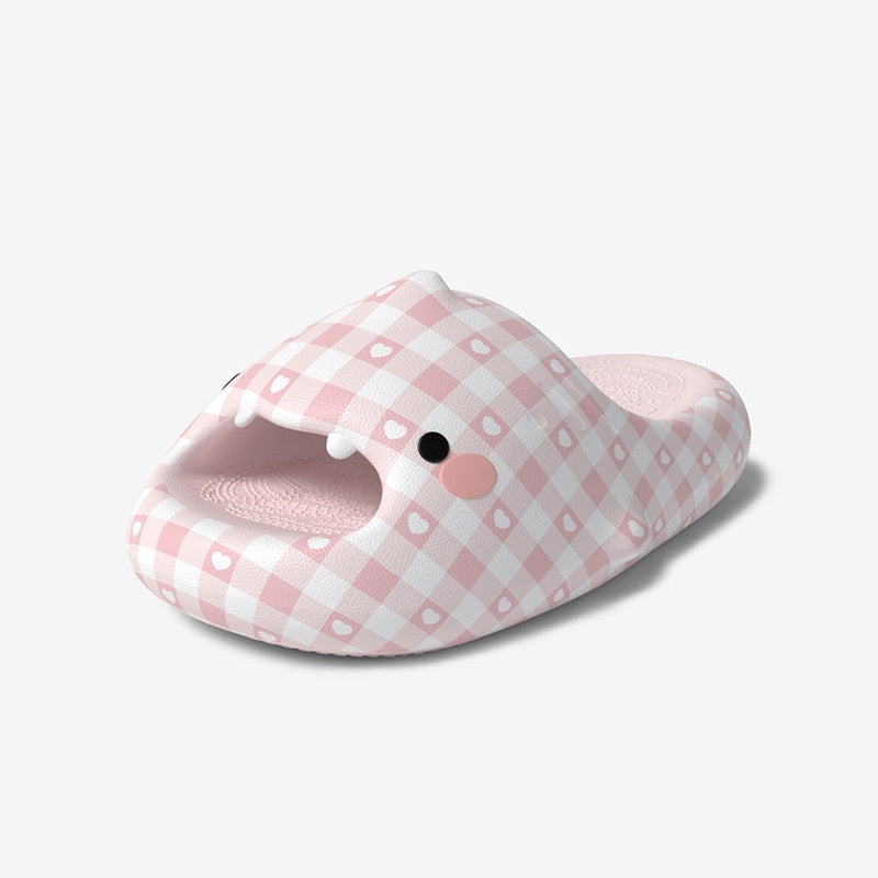 Outdoor Home Indoor Platform Non-slip Couple Shark Sandals