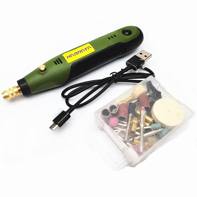 New USB Rechargeable Speed Control Mini Electric Sharpening Pen Set