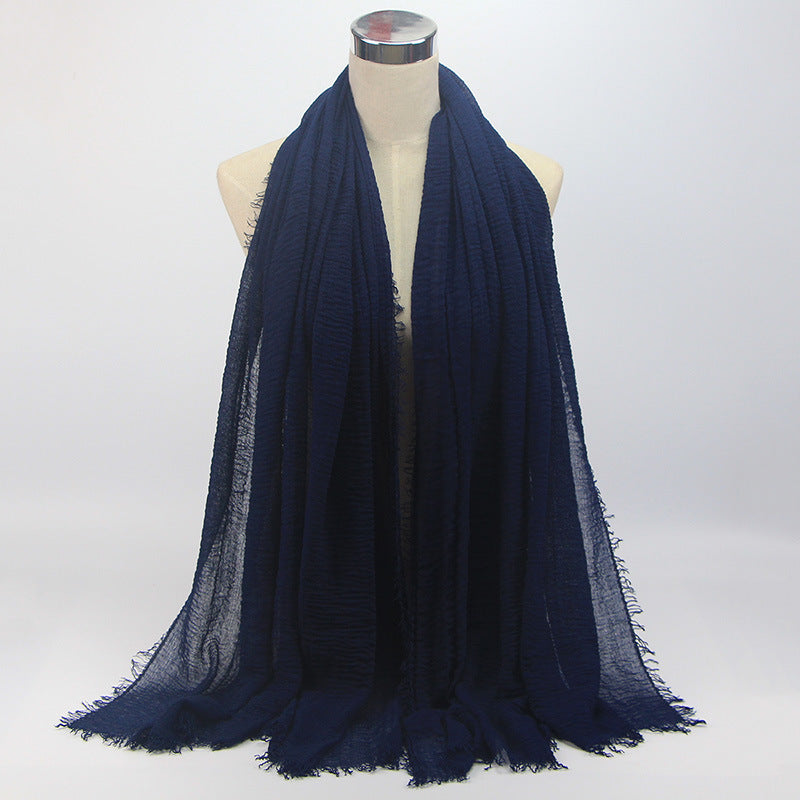 Fashion Vacuum Women's Scarf Cotton Linen Headscarf