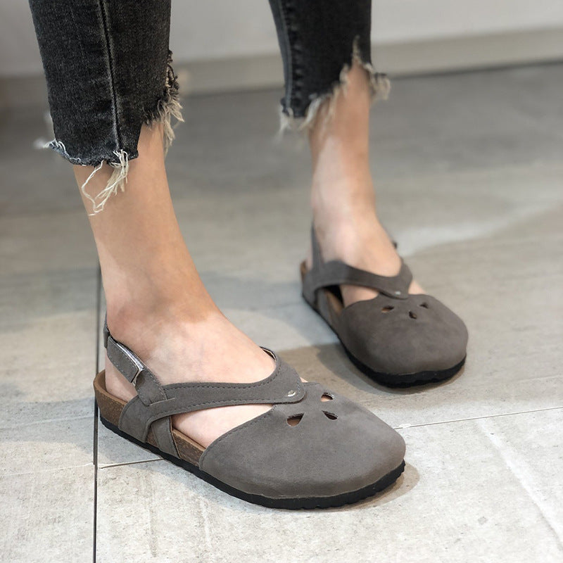 Baotou Sandals Women's New Style Flat Shoes