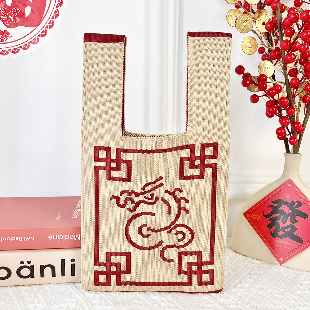 Large Capacity Lucky Fortune Handbag