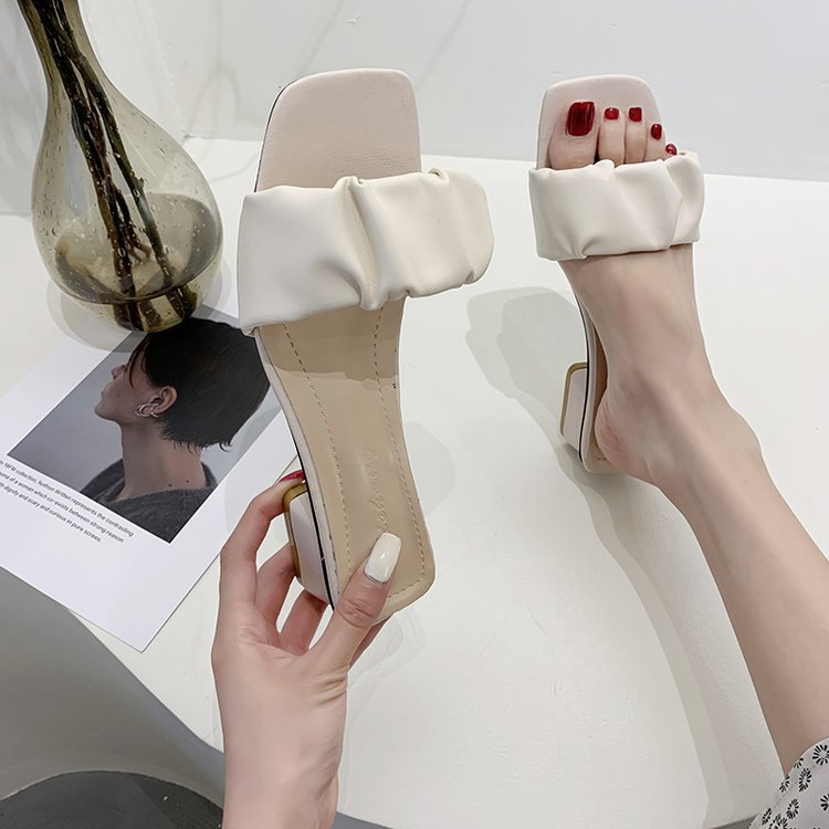 Fairy Style Thick And Thick Soles Wear Fashionable Word Belt