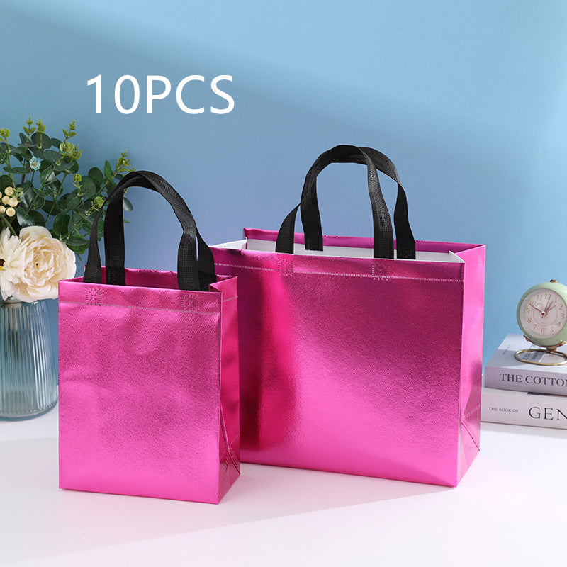 Aluminum Coated Non-woven Folding Tote Bag
