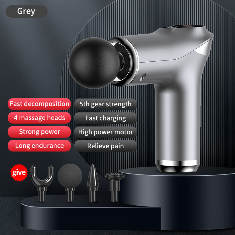 Ny Fascia Gun Fitness Elektrisk Slagpistol Muskelafslappende Massager