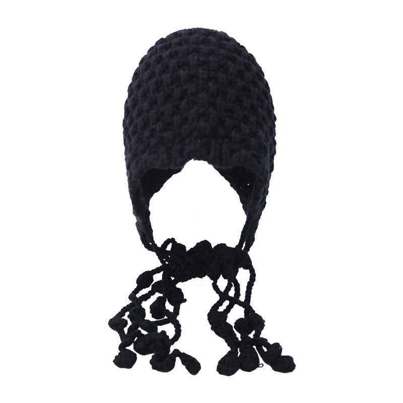 Thermal Knitting Handmade Woolen Cap