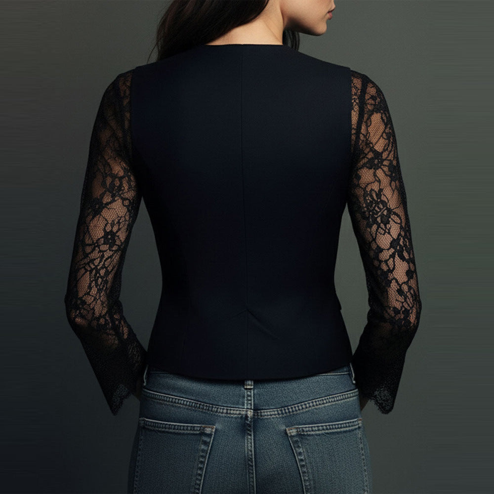 Elegant Designer-style Blazer Fashionable Sexy Womens Top