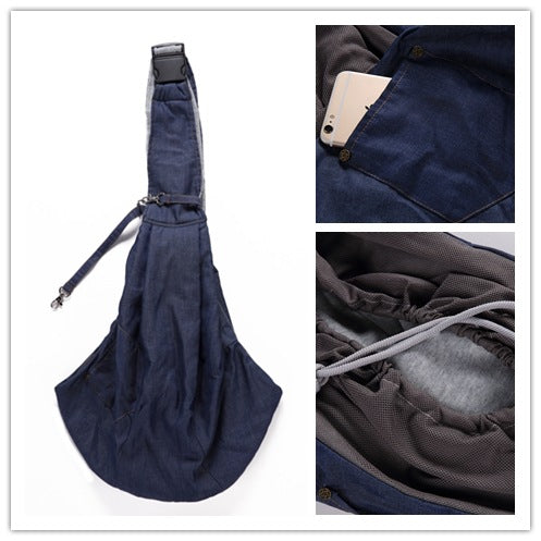 Pet Bag One-shoulder Skew Spanner Breathable Dog