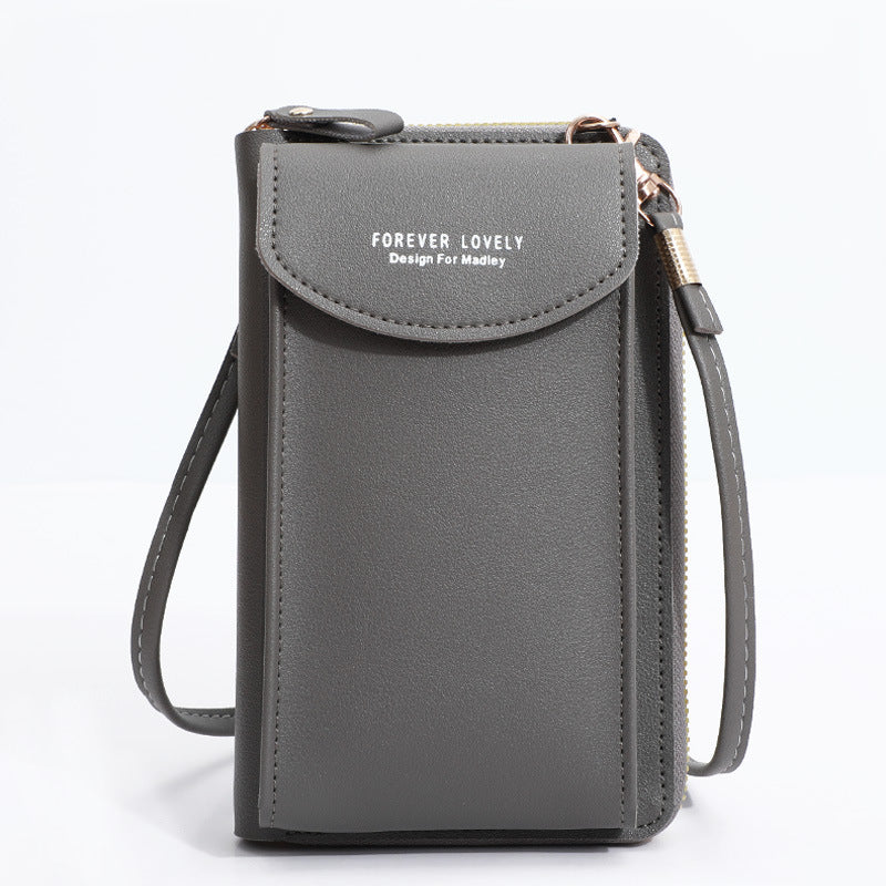 Large Capacity Multifunctional Solid Color Fashionable Simple One Shoulder Bag