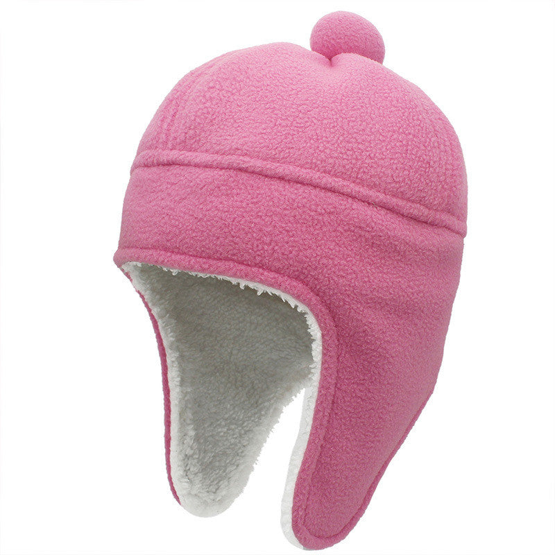 Faux Lamb Wool Cold Hat Autumn And Winter Ear Protection
