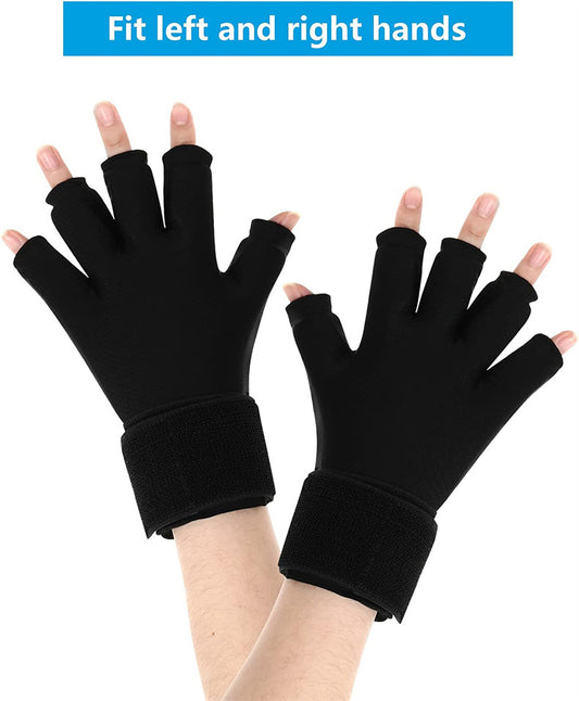 Sports Shock Absorption Protective Gel Ice Gloves