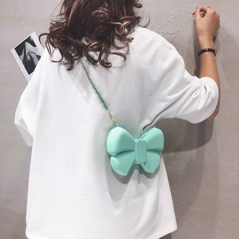 Cute Cartoon Bow Mobile Phone Bag All-match One Shoulder Messenger