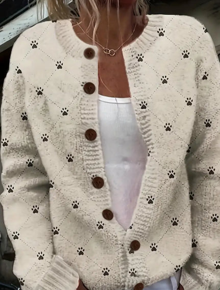 Digital printed cardigan hoodie jacket