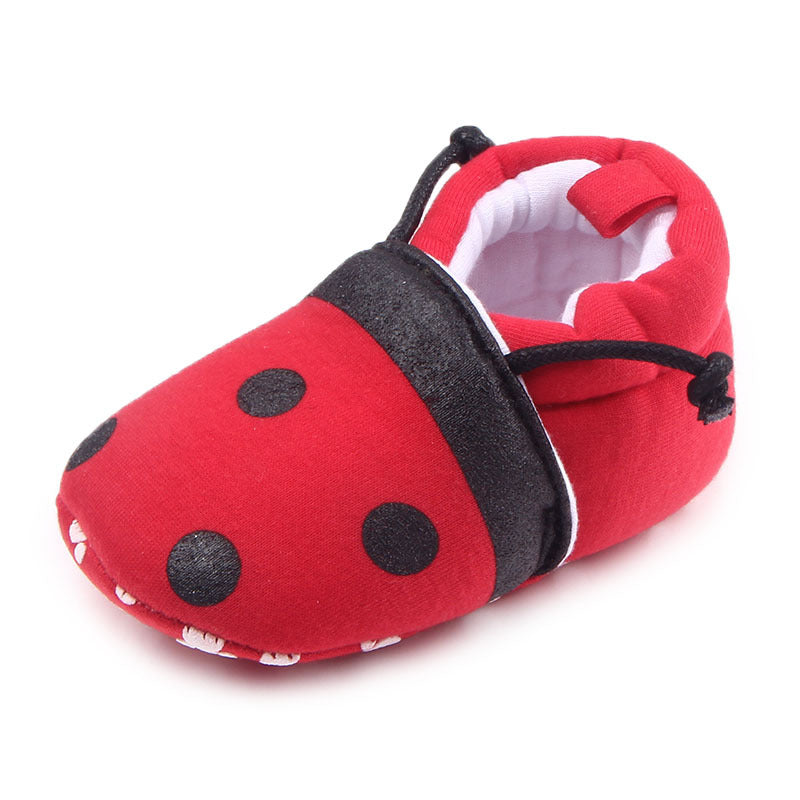Cartoon Soft Sole Elastic Belt Can Not Drop Shoes Baby Shoes