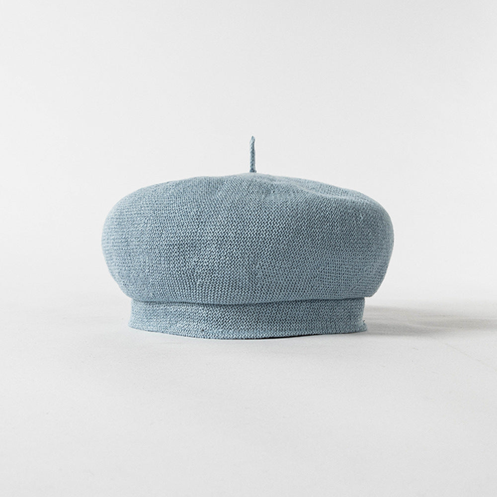 Casual Fashion Breathable Knit Linen Deep Brim Hat