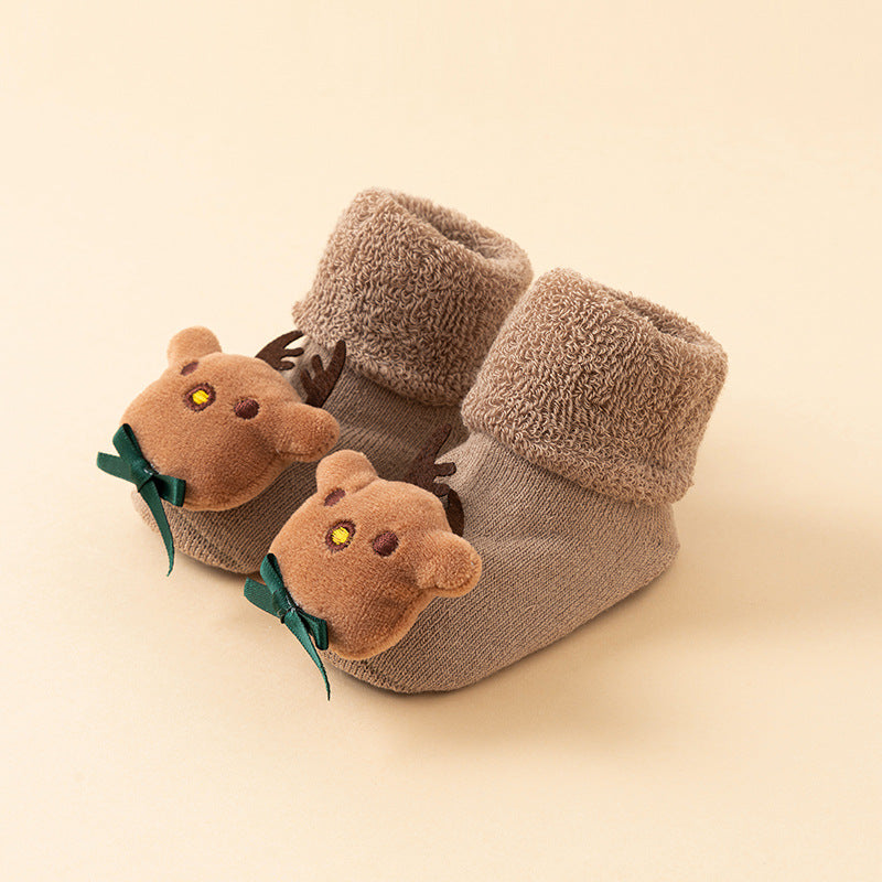 Hickened Warm Non-slip Dispensing Room Male And Female Baby Toddler Socks