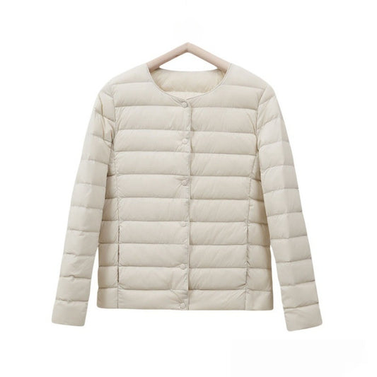 Short Autumn And Winter Lightweight Cotton-padded Jacket Women