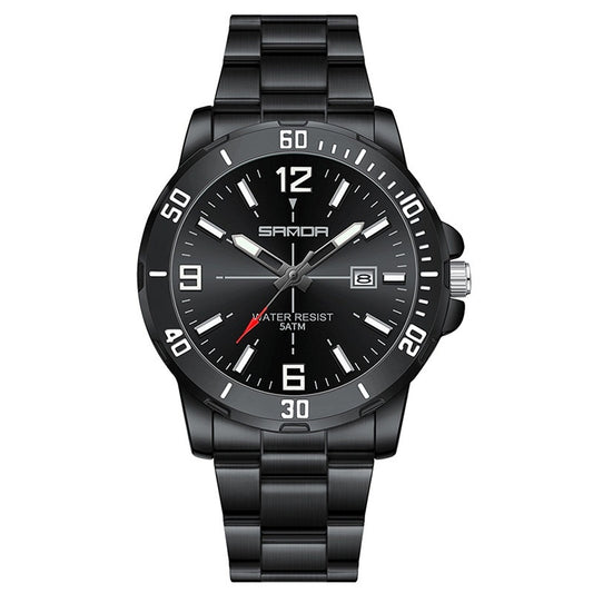 Multifunctional Waterproof Quartz Watch For Men