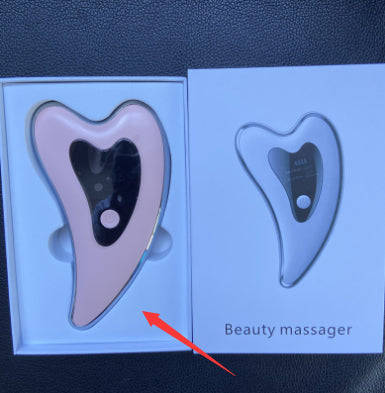 Elektrisk USB Genopladelig Ansigts-Skrabe- og Krops-Guasha-Massager Rynkefjerner-bræt Skrabeværktøj Kropsmassage