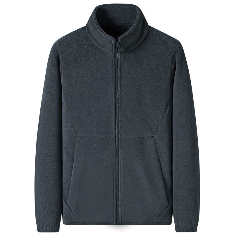 Sweater Couple Lambswool Double-sided Fleece Jacket