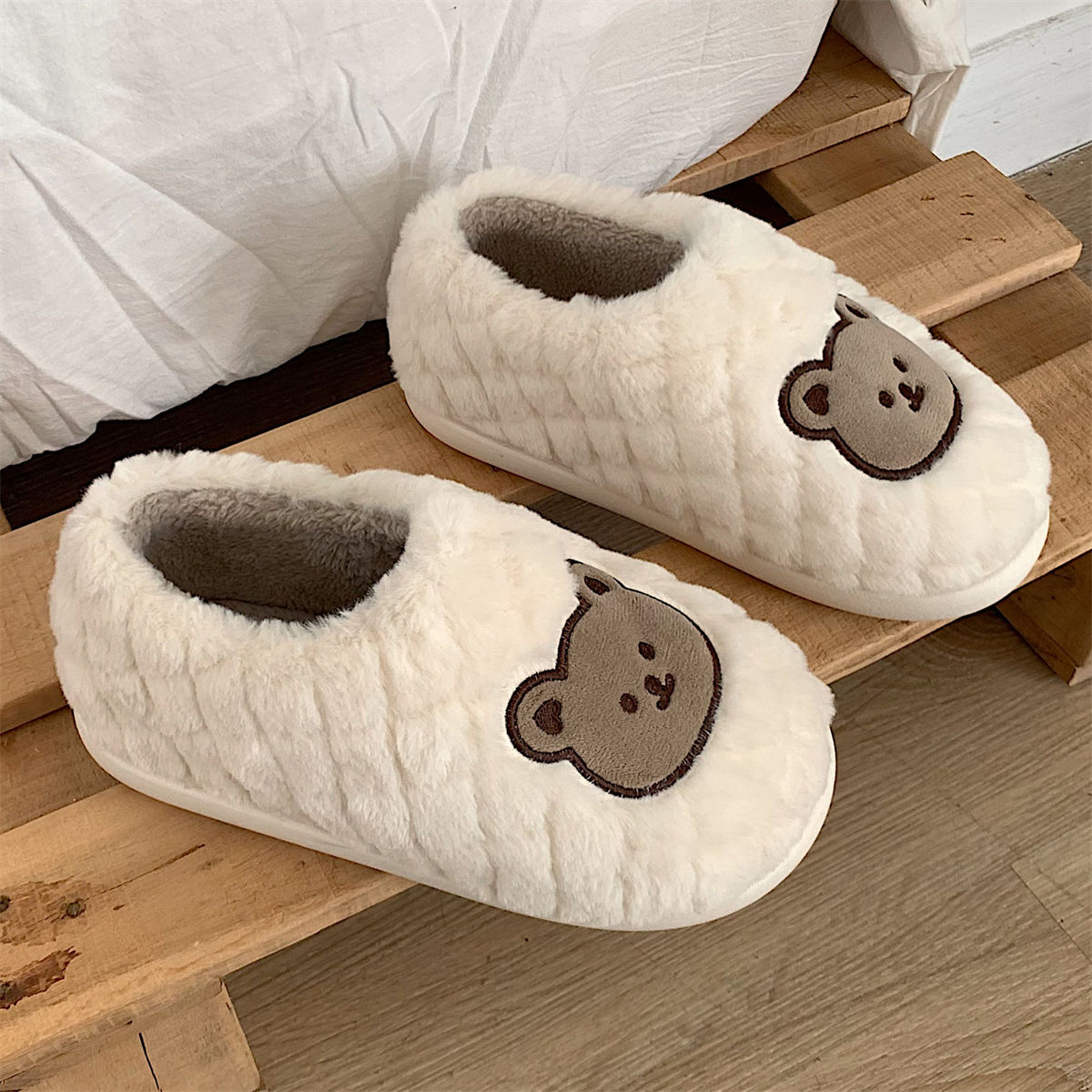Cute Animal Slippers Girl Fashion Home